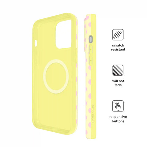 Buttercream Polka Dot iPhone Case