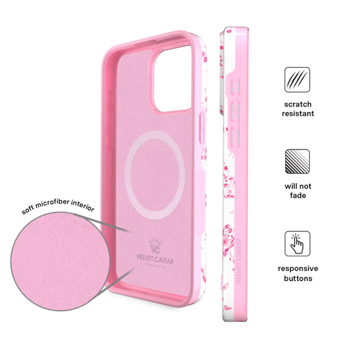 French Rose Floral iPhone Case