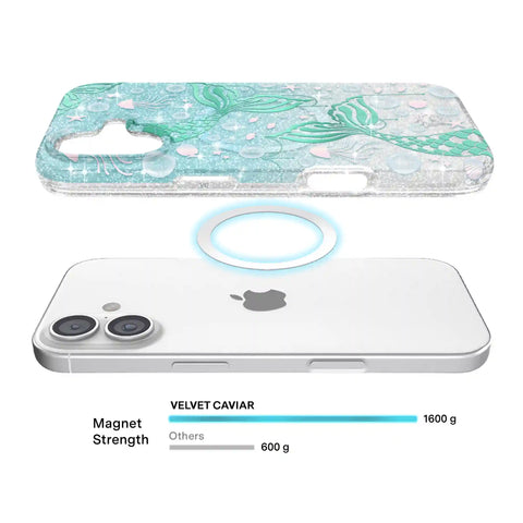 Mermaid Glitter Holo iPhone Case