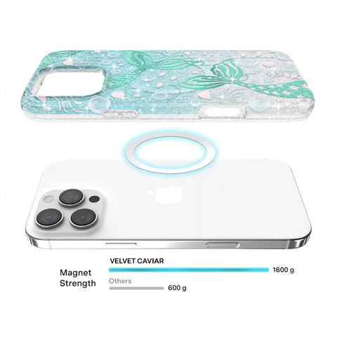 Mermaid Glitter Holo iPhone Case