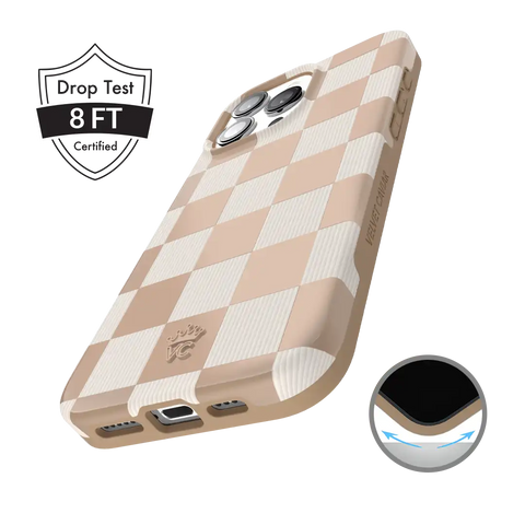 Nude Vibe Checker iPhone Case