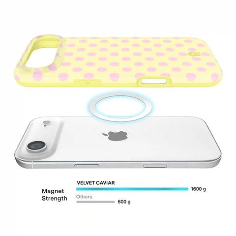 Buttercream Polka Dot iPhone Case