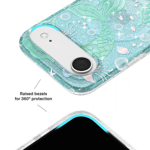 Mermaid Glitter Holo iPhone Case
