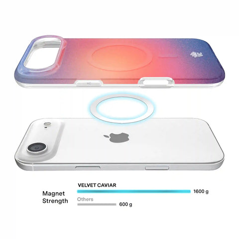 Sunset Glow Aura iPhone Case