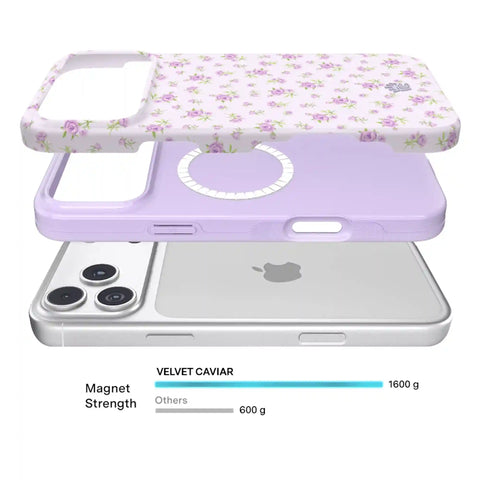Dainty Lilac Floral iPhone Case