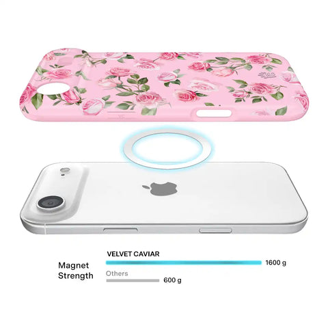 Baby Pink Roses iPhone Case