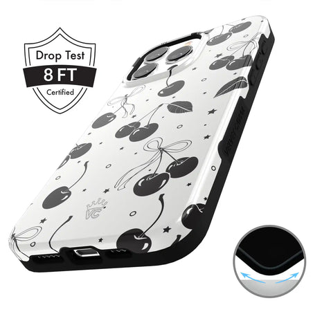 Cherry Noir iPhone Case