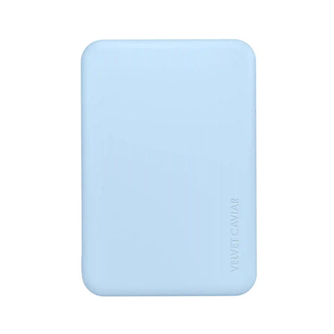 Cotton Candy Blue Slim Portable MagSafe Charger Power Pack