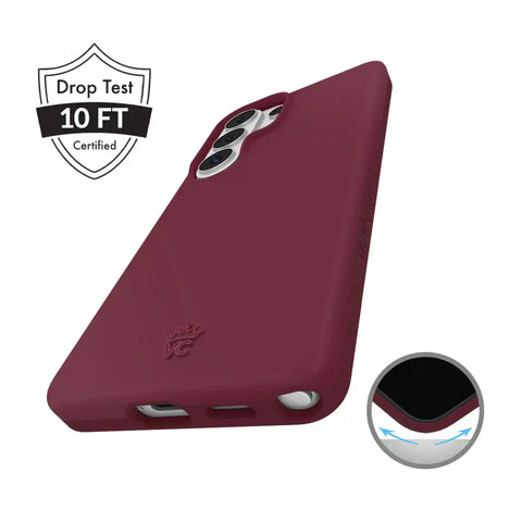 Burgundy 1990 Samsung Case
