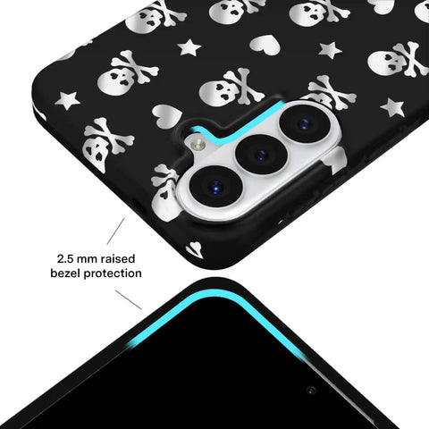 Chrome Skulls Samsung Case