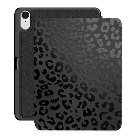 Black Leopard iPad Case
