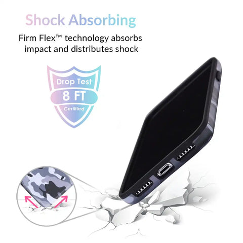 Gray Camo iPhone Case