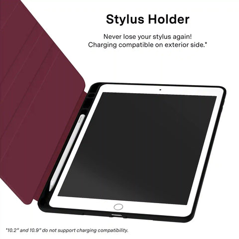 Burgundy 1990 iPad Case