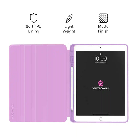 Dainty Lilac Floral iPad Case