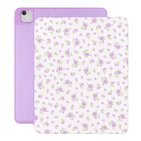 Dainty Lilac Floral iPad Case
