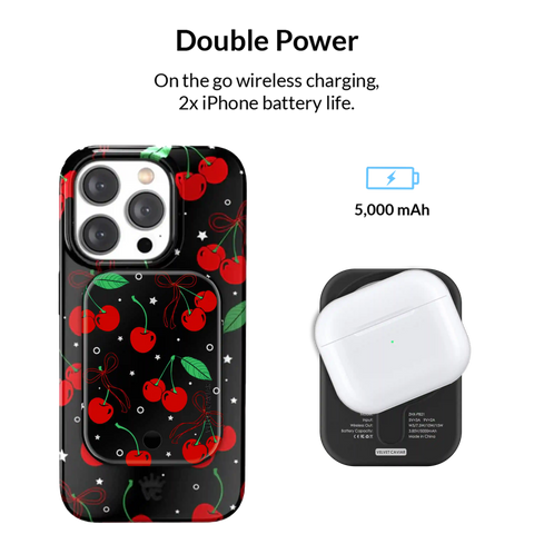 Cherry On Top Portable MagSafe Charger Power Pack