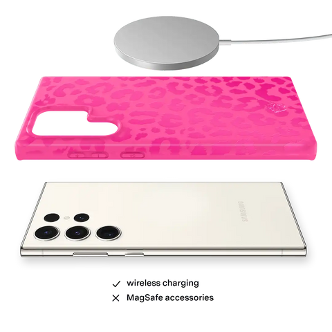 Even Hotter Pink Leopard Samsung Case