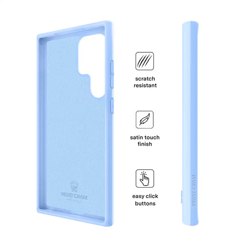 Cotton Candy Blue Samsung Case