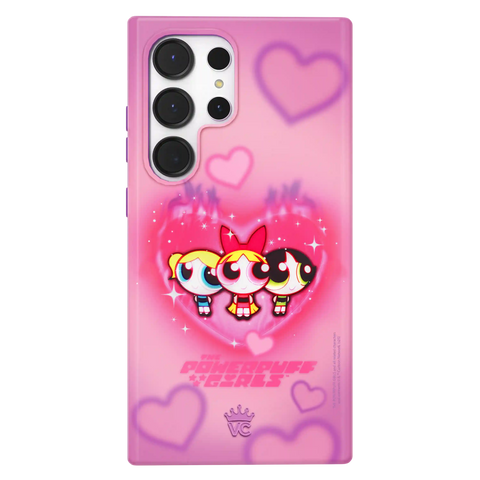 The Powerpuff Girls Airbrush Hearts Samsung Case