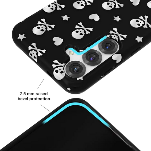Chrome Skulls Samsung Case