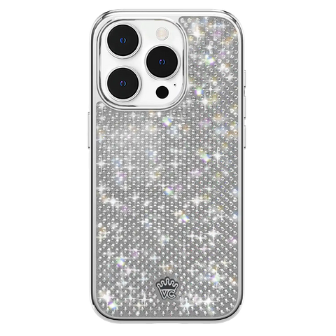 Chrome Caviar Crystals iPhone Case