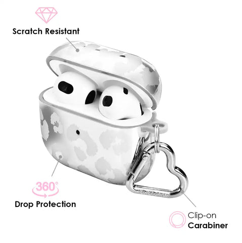 Chrome Leopard AirPod Case